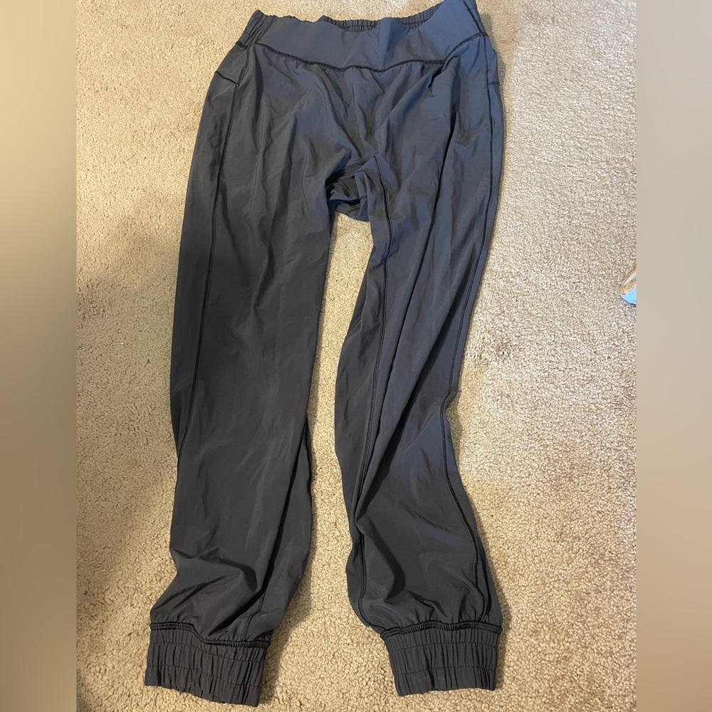 Black Lulu Lemon size 8 joggers
